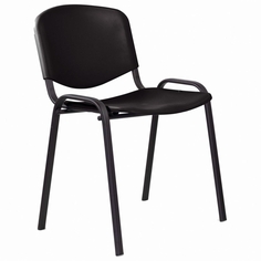 Стул Staff Plast CF-009, ч.каркас/пласт.черн. Plast CF-009, ч.каркас/пласт.черн.