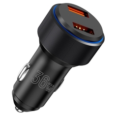 Автомобильное зарядное устройство TFN 2xUSB QC3.0 36W Black б/к (TFN-CCRPD13) 2xUSB QC3.0 36W Black б/к (TFN-CCRPD13)