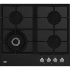 Встраиваемая газовая панель независимая Beko HILW 64225 S черная HILW 64225 S черная