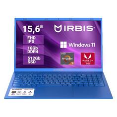 Ноутбук Irbis 15NBC1012/15.6"/AMD Ryzen 5 5560U/16/512/Win/Blue 15NBC1012/15.6"/AMD Ryzen 5 5560U/16/512/Win/Blue