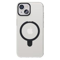 Чехол vlp для iPhone 15 MagSafe с подставкой черный для iPhone 15 MagSafe с подставкой черный