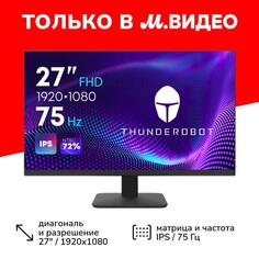 Монитор игровой Thunderobot 27"/IPS/1920x1080/75Гц/черный (DF27F75) 27"/IPS/1920x1080/75Гц/черный (DF27F75)