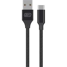 Дата-кабель Axxa USB-USB-C 1м черный (7264) USB-USB-C 1м черный (7264)