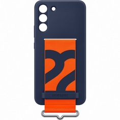 Чехол Samsung Silicone w/Strap S22+ темно-синий (EF-GS906) Silicone w/Strap S22+ темно-синий (EF-GS906)