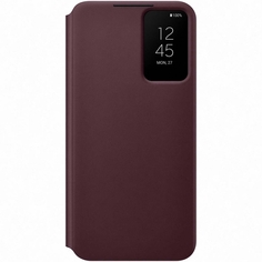 Чехол Samsung Smart Clear View S22+ бургунди (EF-ZS906) Smart Clear View S22+ бургунди (EF-ZS906)