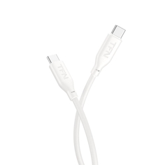 Кабель USB Type-C TFN TypeCTypeC silicone 0.6m white TFN-C-SIL-CC06M-WH TypeCTypeC silicone 0.6m white TFN-C-SIL-CC06M-WH