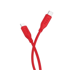 Кабель USB Type-C TFN TypeC-TypeC silicone 1.2m red (TFN-C-SIL-CC1M-RD) TypeC-TypeC silicone 1.2m red (TFN-C-SIL-CC1M-RD)