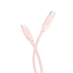Кабель USB Type-C TFN TypeC-TypeC silicone 1.2m rose TFN-C-SIL-CC1M-RO TypeC-TypeC silicone 1.2m rose TFN-C-SIL-CC1M-RO