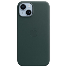 Чехол Apple iPhone 14 Leather MagSafe Forest Green (MPP53) iPhone 14 Leather MagSafe Forest Green (MPP53)