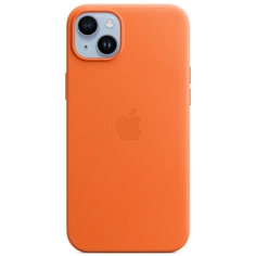 Чехол Apple iPhone 14 Plus Leather MagSafe Orange iPhone 14 Plus Leather MagSafe Orange