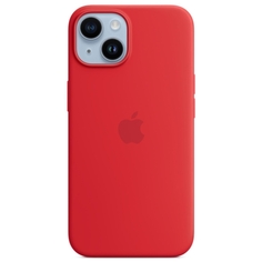 Чехол Apple iPhone 14 Silicone MagSafe (PRODUCT)RED iPhone 14 Silicone MagSafe (PRODUCT)RED