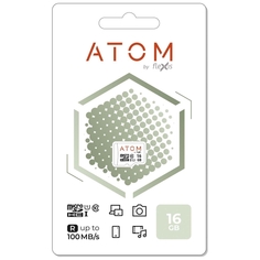 Карта памяти microSDHC Atom 16GB UHS-1 U1 (AMSDU1/16GB) 16GB UHS-1 U1 (AMSDU1/16GB)