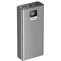 Внешний аккумулятор TFN Electrum 20 000 mAh Grey (TFN-PB-295-GR) Electrum 20 000 mAh Grey (TFN-PB-295-GR)