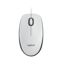 Мышь проводная Logitech M100r White M100r White