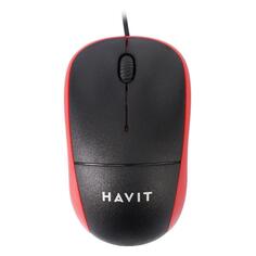 Мышь проводная Havit MS851 black/red MS851 black/red