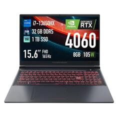 Ноутбук игровой Thunderobot Gravity 15 Pro/15.6"/Core i7 13650HX/32/1TB/RTX 4060/Win/Grey (JT009Y00FRU) Gravity 15 Pro/15.6"/Core i7 13650HX/32/1TB/RTX 4060/Win/Grey (JT009Y00FRU)