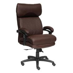 Кресло компьютерное Tetchair CHIEF кож/зам/ткань, коричневый CHIEF кож/зам/ткань, коричневый