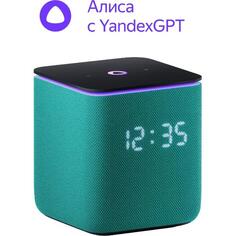 Умная колонка Яндекс Станция Миди с Алисой на YaGPT, с Zigbee, изумрудный (24Вт) (YNDX-00054EMD) Станция Миди с Алисой на YaGPT, с Zigbee, изумрудный (24Вт) (YNDX-00054EMD)