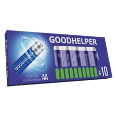 Батарейка алкалиновая (щелочная) Goodhelper AA(LR6) B10LR6 10шт. AA(LR6) B10LR6 10шт.