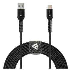 Кабель LYAMBDA Lightning - USB A 2.5 м LAL25-BK черный Lightning - USB A 2.5 м LAL25-BK черный