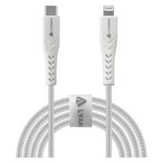 Кабель LYAMBDA Lightning - USB C 1 м LCL10-WH белый Lightning - USB C 1 м LCL10-WH белый