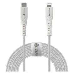 Кабель LYAMBDA Lightning - USB C 2.5 м LCL25-WH белый Lightning - USB C 2.5 м LCL25-WH белый