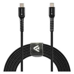 Кабель LYAMBDA Lightning - USB C 2.5 м LCL25-BK черный Lightning - USB C 2.5 м LCL25-BK черный
