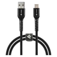 Кабель USB Type-C LYAMBDA LCA05 черный LCA05 черный