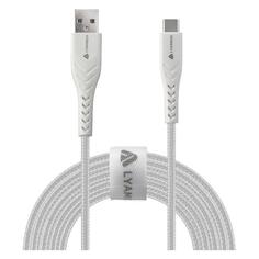 Кабель USB Type-C LYAMBDA LCA25 белый LCA25 белый