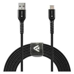 Кабель USB Type-C LYAMBDA LCA25 черный LCA25 черный