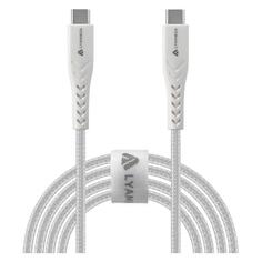 Кабель USB Type-C LYAMBDA LCC10 белый LCC10 белый