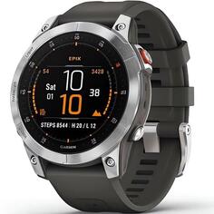 Смарт-часы Garmin Epix gen.2 47мм серые стальные Epix gen.2 47мм серые стальные