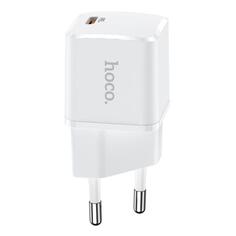 Сетевое зарядное устройство USB Hoco N10 1USB PD20W белый (43992) N10 1USB PD20W белый (43992)