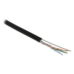 Кабель для компьютера Hyperline UUTP4-C5E-S24-SW-OUT-PE-BK-500 UUTP4-C5E-S24-SW-OUT-PE-BK-500