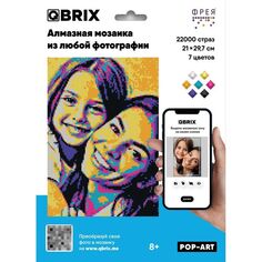 Мозаика QBRIX кристальная (алмазная) POP-ART (40003) кристальная (алмазная) POP-ART (40003)