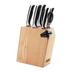 Набор кухонных ножей с подставкой, ножеточкой и ножницами Nadoba URSA URSA