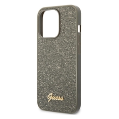 Чехол Guess на iPhone 14 Pro Glitter flakes Green на iPhone 14 Pro Glitter flakes Green