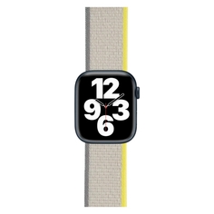 Ремешок для смарт часов Red Line нейлон 38/40/41mm (S3-S8/SE) Yellow/Beige нейлон 38/40/41mm (S3-S8/SE) Yellow/Beige