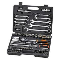 Набор ручного инструмента Кратон TS-18 1/2"+1/4" 82 пр(22809018) TS-18 1/2"+1/4" 82 пр(22809018)