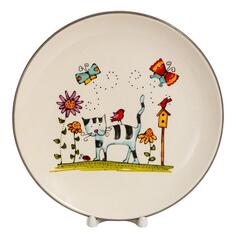 Декоративное блюдо Elrington 207-07015 Полосатый Кот 207-07015 Полосатый Кот