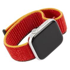 Ремешок для смарт часов Mobility 42-44 mm (S3-S8, SE) красн.апельсин/корич.-желтый 42-44 mm (S3-S8, SE) красн.апельсин/корич.-желтый