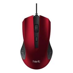 Мышь проводная Havit HV-MS752 Black/Red HV-MS752 Black/Red