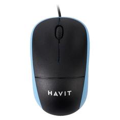 Мышь проводная Havit MS851 Blue MS851 Blue