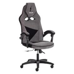 Кресло компьютерное игровое Tetchair ARENA флок, серый/черный ARENA флок, серый/черный