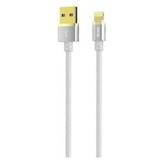 Кабель USB Type-C Olmio DELUXE USB 2.0 lightning, 1м 2.1A белый DELUXE USB 2.0 lightning, 1м 2.1A белый