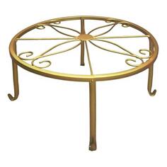 Подставка под цветы HOMIUM Flower standIron10 золотая Flower standIron10 золотая