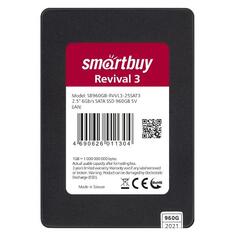 SSD накопитель Smartbuy Revival 3 960GB TLC SATA3 SB960GB-RVVL3-25SAT3 Revival 3 960GB TLC SATA3 SB960GB-RVVL3-25SAT3
