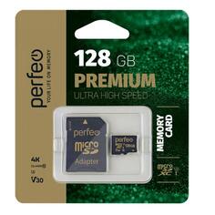 Карта памяти SDXC Micro Perfeo PF128GMCSX10V30A PF128GMCSX10V30A