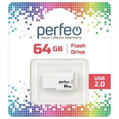 Флэш диск USB Perfeo M01 64GB PF-M01W064 M01 64GB PF-M01W064