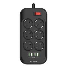 Удлинитель LDNIO 2 м 2500W SE6403 2 м 2500W SE6403